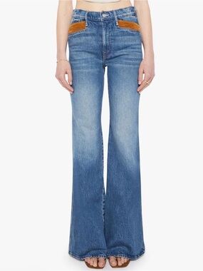 MOTHER - THE POINTY POCKET DOOZY HEEL JEANS (28)